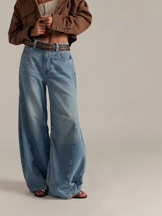 Free People Denim - Free People We The Free Eden High Slouchy Flare Jeans NWT 27 Fast Forward